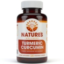 1600mg Curcumine curcumine curcuma biologique avec/Bioperine et poivre noir.