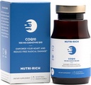 Nutri-Rich CoQ10 Softgels, Coenzyme Q10 Ubiquinone pour le coeur et l'énergie, l'utilisation de statine et la santé cellulaire, tiers testés, la qualité des BPF, aucun additif artificiel, aucun soja, sans gluten, 90 Compte