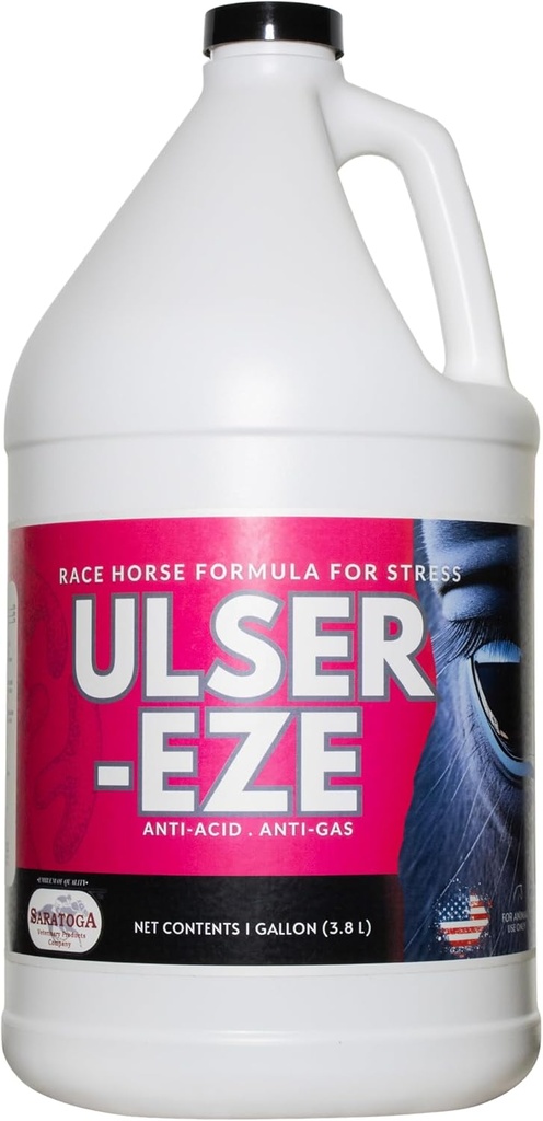 UlserEze - Formule Cheval pour le stress anti-acide anti-gaz par Saratoga Produit vétérinaire