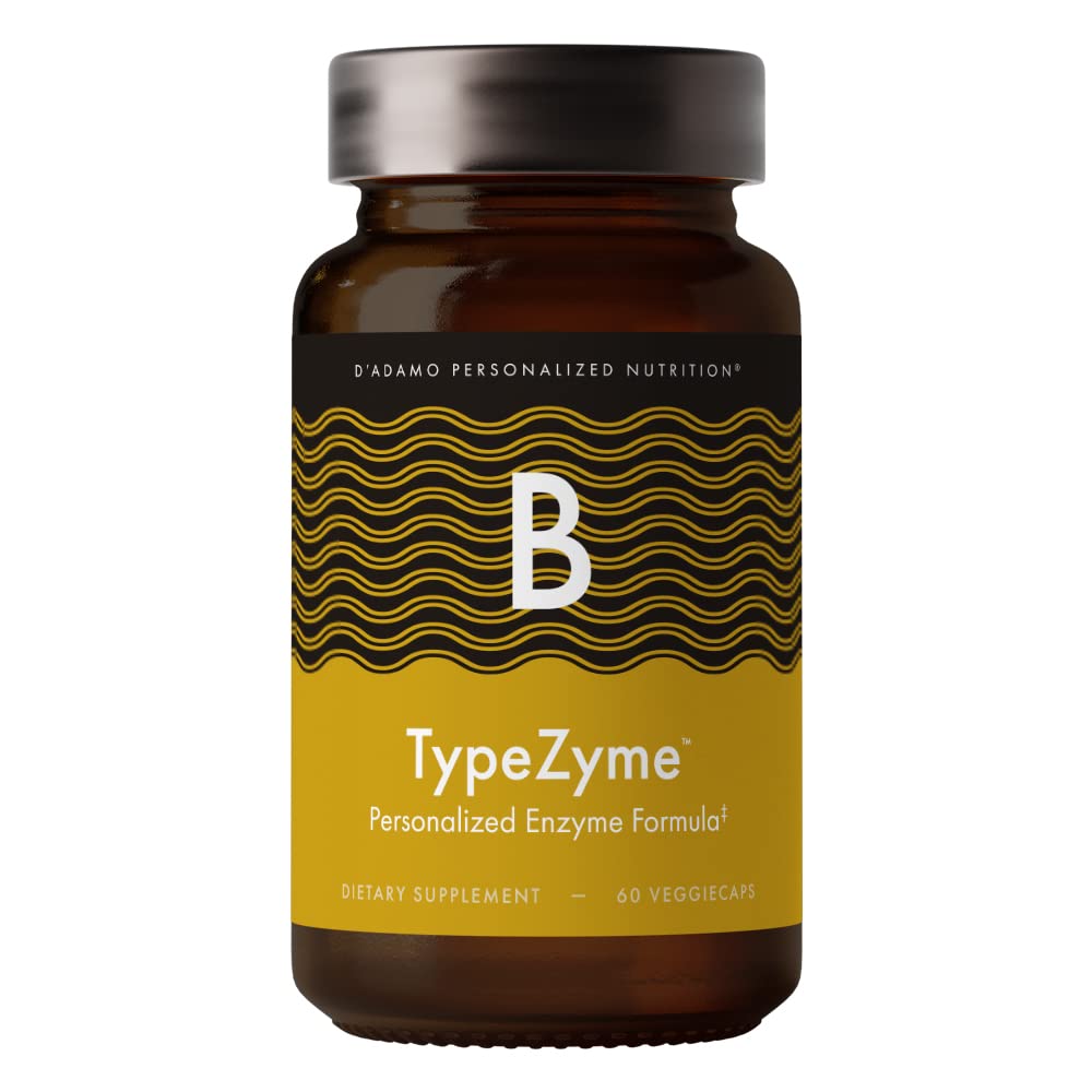 D'Adamo Type de nutrition personnaliséZyme - Enzyme digestif (Blood Type B)