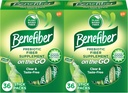 Poudre de supplément de fibre prébiotique pour la santé digestive, poudre quotidienne, boîtes de bâtons non aromatisées - 36 bâtonnets (paquet de 2)