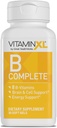 VitamineXL B Complete est un complexe à spectre complet B fabriqué avec B1, B5, B6, B12, Biotine, Niacine, Riboflavine et Folate, également avec Choline et inositol (30 gels doux, 30 portions)