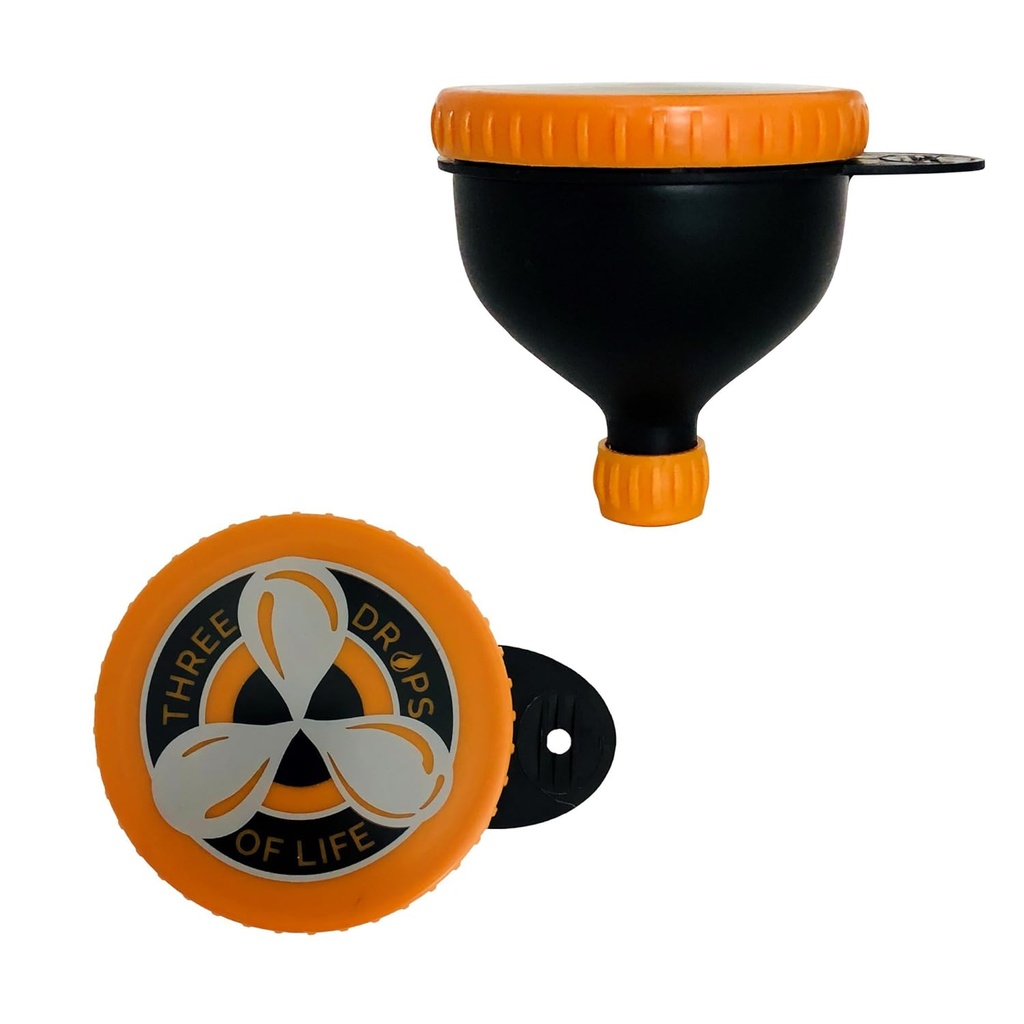 Entonnoir de style de vie actif, meilleurs entonnoirs de supplément de protéines pour les suppléments avant et après l'entraînement, remplir N Go, convient aux bouteilles d'eau pour liquides (1, 230ML)