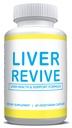 Le foie Revive désintoxication naturelle, nettoyage et la formule de soutien réparation avec artichaut, chardon de lait, racine de dandelion, betterave, thistle de lait supplément de défense du foie foie santé fonction 60 capsules végétariennes