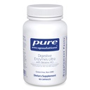 Encapsulations pures Enzymes digestifs Ultra avec HCl bétaïne - Supplément enzymatique digestif végétarienne pour soutenir la digestion protéique, carb, fibre et laitière* - 90 capsules