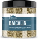 Éléments terriens Baicalin 200 Capsules, pures et non diluées, sans additifs