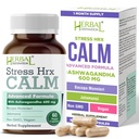 Stress Hrx, Ashwagandha Supplement Capsule, Herbal Destination Stress Relief - 60 Compte