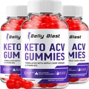 (3 Pack) Gommies Belly Blast Keto ACV - Formule avancée Belly Blast Keto Plus ACV Gommies vinaigre de cidre de pomme, Gestion du poids, BellyBlast ACV Dietary Supplément Avis Hommes Femmes (180 Gommies)