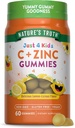 La vérité de la nature Vitamine C Gommies pour les enfants avec le zinc 60 Comte, végétalien, sans OGM et sans gluten