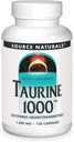 Source Naturals Taurine, Neurotransmetteur apaisant*, 1000mg - 120 Capsules