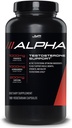 Alpha JYM Soutien à la testostérone : Vitalité masculine, Optimisation de l'hormone, Ashwagandha, Fenugreek, Eurycoma, Damiana, Quercetin, DIM.