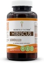 Secrets de la Tribe Hibiscus 120 Capsules, 1000 mg, Hibiscus Sabdariffa Fleur séchée (120 Capsules)