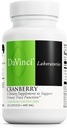 DAVINCI Labs Cranberry - Urinary Tract Health Support* - Extrait de canneberge avec acide quinique, citrique et malique - Végétarien, sans gluten - 60 capsules
