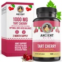 Ancient Bliss Tart Cherry Capsules, Inflammation & Joint Support Supplement for Men & Women, Tart Cherry Supplement to Support Digestion, Sleep & Vitality (120 Capsules)