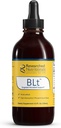 Recherche en nutrition BLT - Support Microbien avancé - Noyer noir Hull, Boneset Herb, Sarsaparilla & Lomatium Teinture - Complexe de livraison de phosphate pour absorption maximale (4 fl oz)