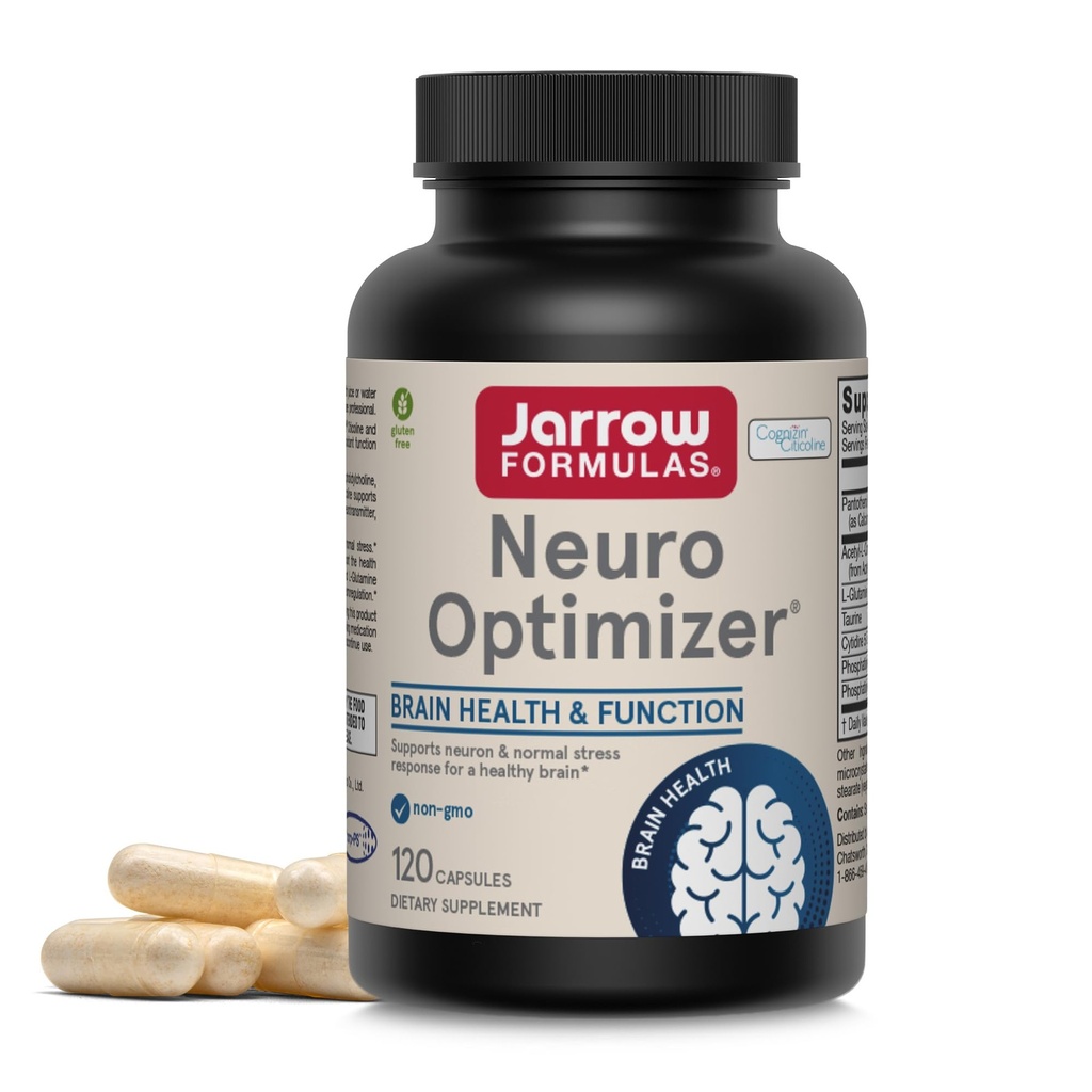 Formules de Jarrow Neuro Optimizer 120 capsules, 30 jours d'approvisionnement