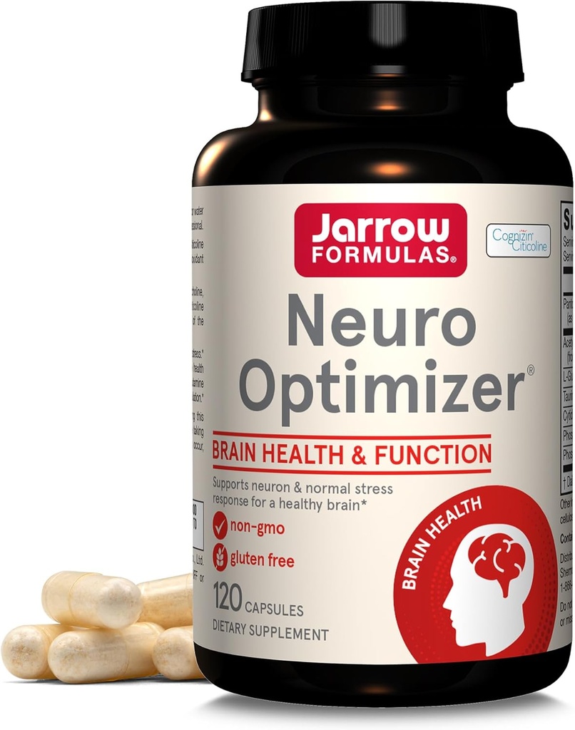 Formules de Jarrow Neuro Optimizer 120 capsules, 30 jours d'approvisionnement