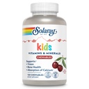 SOLARAY Enfants Vitamines et minéraux Multivitamine complète pour les enfants Great Black Cherry Flavor (076280047974) (120 Chews, 60 Serv)