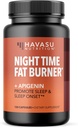 HAVASU NUTRIITION Nuit Brûleur de graisse + Apigenin, 120ct