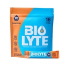 BIOLYTE IV Paquets de poudre d'électrolyte, IV Mélange de boisson liquide pour l'eau, Hydratation développée par le médecin, HSA & FSA approuvé Déshydratation, la chimiothérapie doit avoir pour les femmes et les hommes - Tropical (16 bâtons)