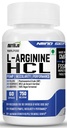 NutriJa L-Arginine HCL Capsules - Highest Bioavailability Form of L-Arginine | Maximum Strength, Nitric Oxide Precursor (120 Capsules)