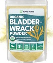 XPRS Nutra poudre biologique de bladderwrack (Fucus Vesiculosus) - Premium poudre biologique de bladderwrack pour la peau de blawing - Vegan Friendly Bladderwrack supplément iode (4 once)