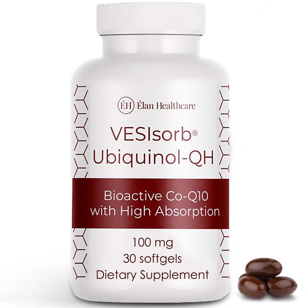 VESIsorb Ubiquinol-QH 100 mg Softgels, 30 Nombre