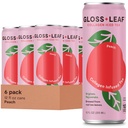 Thé glacé de collagène (Zero-Sugar, Peach): Thé noir brassé avec des peptides de collagène Protéines et vitamine C, Beauté et Anti-Age, 12 Fl Oz, 6 Pack