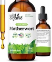 Teinture de nacre sauvage et biologique - bonne humeur, calme, soutien des femmes - gouttes d'extrait de nacre - Vegan, sucre et supplément sans alcool - 2 fl oz