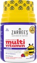 Garnitures multivitamines complètes pour enfants + soutien immunitaire, parfum de baies, sucré au miel, sans gluten et sans gélatine, vitamines A, C, D3, E, B6, B12, acide folique et complexe B, 70 Compte