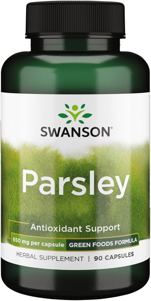 Swanson Parsley 650 Milligrammes 90 Capsules