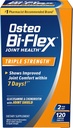 Osteo Bi-Flex Triple Strength(5), Glucosamine Chondroïtine avec supplément de santé articulaire vitamine C, comprimés enduits, 120 Compte