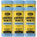 Viter Énergie Menthes caféinées 40mg Caféine, B Vitamines, sans sucre. (Hintergreen, 20pcs, 6 Pack)