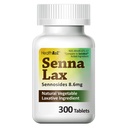SantéA2Z® Senna Laxative , 300 Count , Sennosides 8,6mg ,Légume naturel ,Ingrédients laxatifs