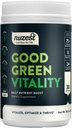 Poudre Nuzest Greens Bonne vitalité verte – Vitamines, minéraux et superaliments – Supplément multivitamine végétalien (300g)