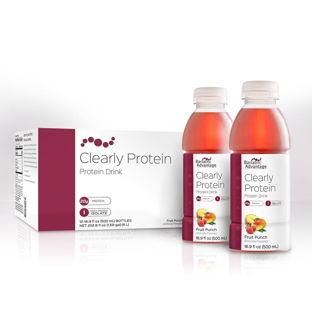 Avantage bariatrique Punche aux fruits à protéines 12 bouteilles EA