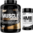 Nutrex Research Whey Protein Poudre et HMB 1000 MG soutient la récupération musculaire