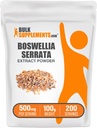 BulkSupplements.com Boswellia Serrata Extract Powder - Boswellia Supplément, de la résine Frankencens - Vegan & sans gluten, 500mg par portion, 100g (3,5 oz) (paquet de 1)