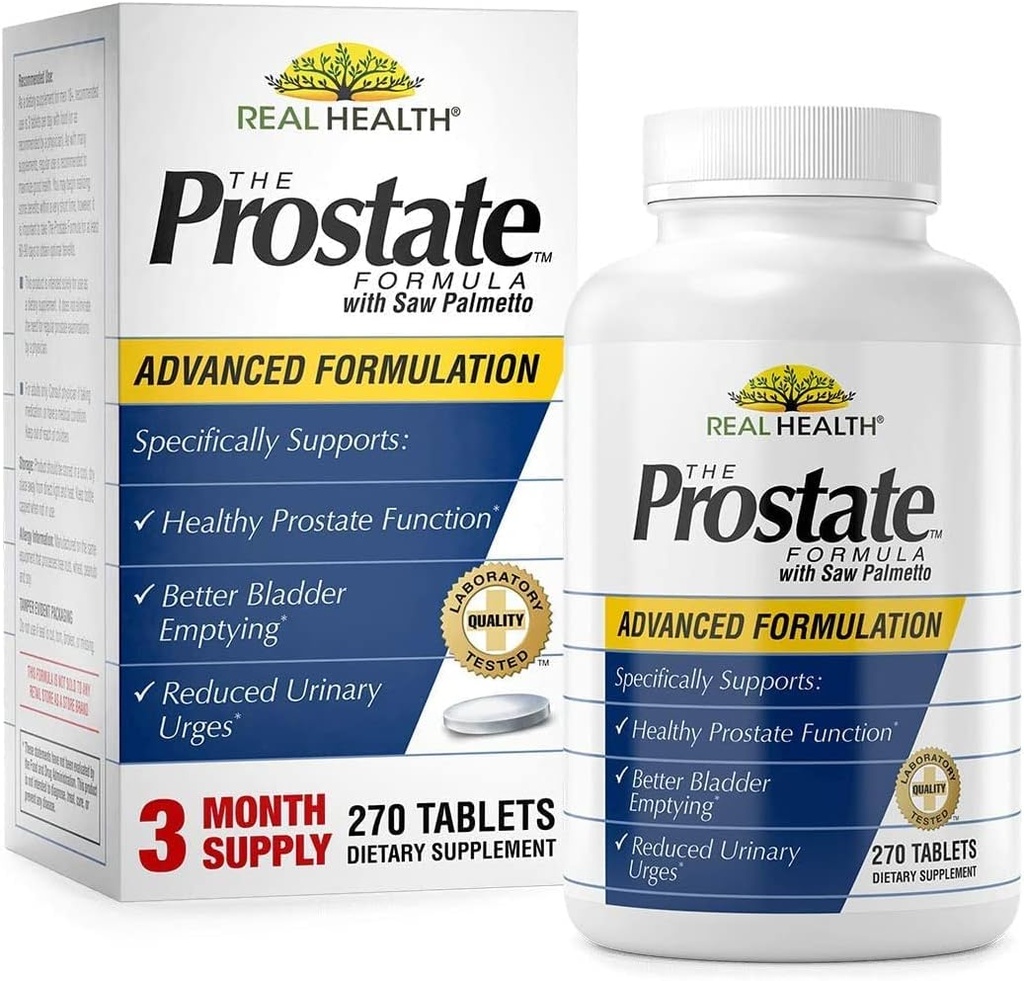 FORMULAIRE DE PROSTATE DE SANTÉ REEL TABS 270 CT