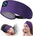 Voerou casques de sommeil Bluetooth Headband - Sport sans fil réglable casques de couchage avec batterie améliorée, Cadeaux techniques pour hommes femmes sleepers de bureau Nap, Voyage, Yoga, entraînement, méditation