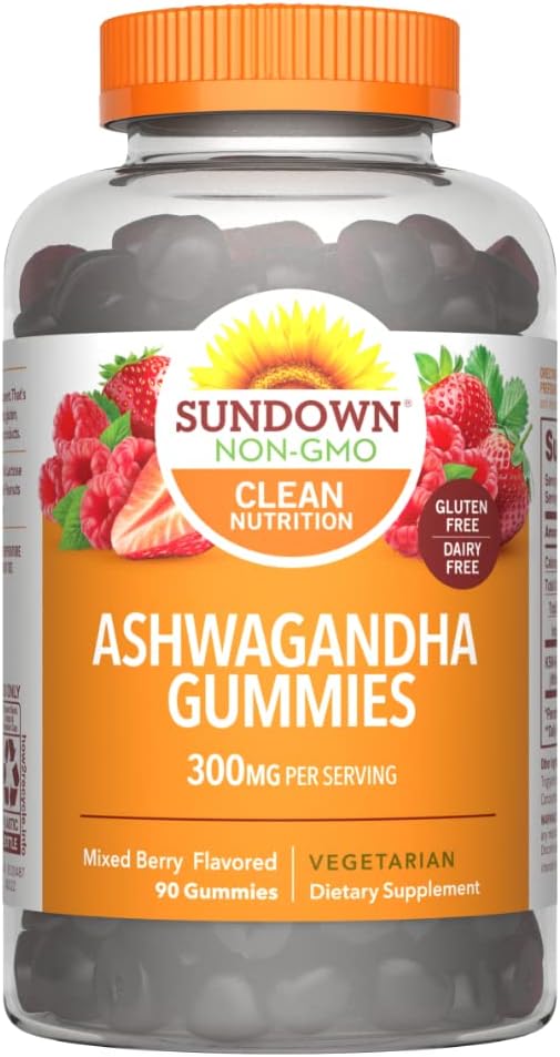 Sundown Ashwagandha Gummies, 90 Comte