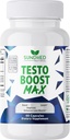 Testo Boost Max - Natural Stamina Booster for Men – Fortified Natural Energy, Stamina, and Strength Booster