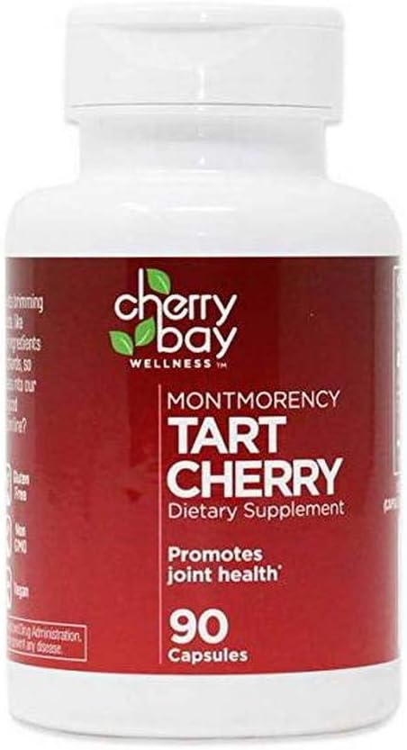 Montmorency Tart Cherry Dietary Supplément 480mg.90 Comte.