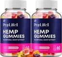 Gommies de chanvre Prolife - avec extrait de graines de chanvre Pro Life Labs Gommies de chanvre Acouphène supplément à base de plantes, soutien à la santé et au mieux-être, tout Gommy Prolife naturel (2 pack - 120 Gommies)