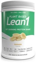 Lean1 Plant-Based Protein Powder, Meal Replacement, Banana Flavor, 15 Serving