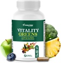 Evolution Advance Nutrition Vitalité Vert, 90 comprimés – Supplément de fruits et de légumes, riche en vitamines et minéraux – végétalien