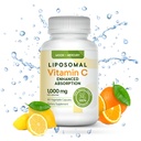 Liposomique - Vitamine c 1000mg - 60 Capsules de Vitamine c - Absorption plus élevée, biodisponibilité Liposomique Vitamine c par Lune et Mercure