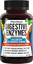 FarmHaven Enzymes digestifs avec 18 probiotiques et plantes à base de papaye, bromelain, protéase et plus pour l'absorption de lactose et une meilleure digestion