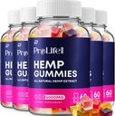 Gommies de chanvre Prolife - avec extrait de graines Pro Life Labs Gommies de chanvre Supplément à base de plantes Tinnitus, soutien à la santé et au bien-être, tout naturel Gommy Prolife (5 Pack - 300 Gommies)