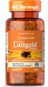 Puritan's Pride Premium Healthy Eyes LutigoldTM Extra Lutein avec Meso-Zeaxanthin et Zeaxanthin pour hommes et femmes, Vision Health Support, 2 mois d'approvisionnement, 60 softgels à libération rapide facile à avaler